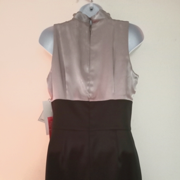 NWT🎁FREE GIFT INCLUDED🎁 Cocktail Dress Roses Stretchable Midi Sleeveless - Picture 12 of 15